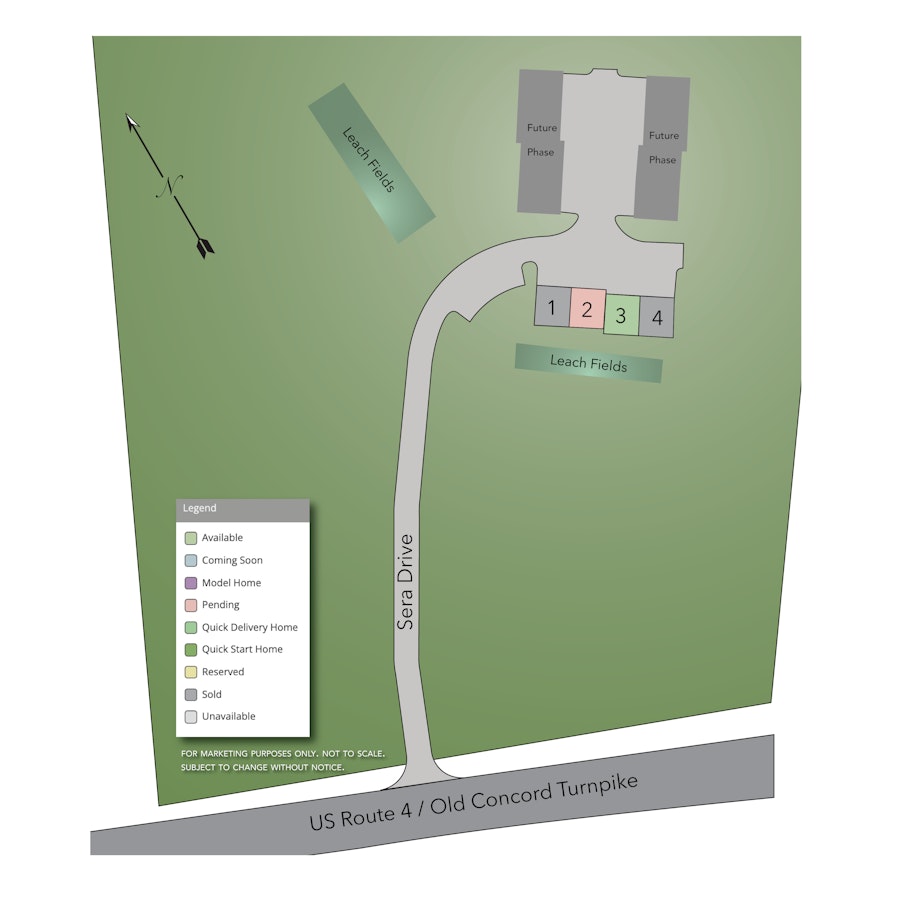 Site Plan for Timber Ridge East